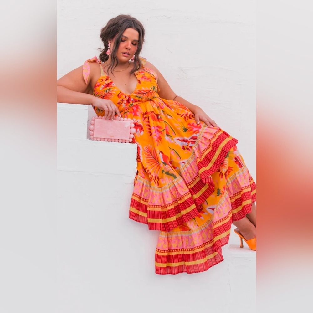 JessaKae Vibrant Floral Maxi Dress *Oasis*